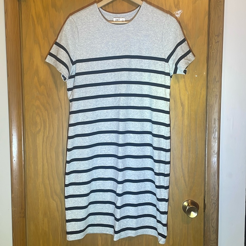 Maurice’s 24/7 Ribbed T-Shirt Dress Plus Sz. 0X